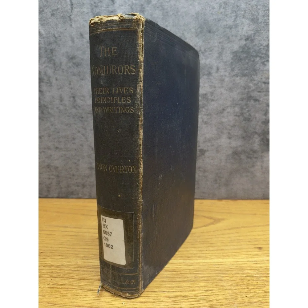 THE NONJURORS by J. H. Overton 1902‎